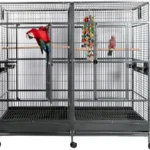 huge parrot cage