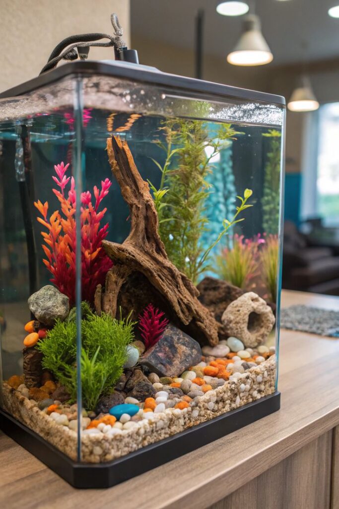 planted fish tank