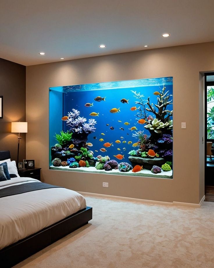 corner fish tank